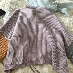 Multi-Color Sweater (purple is worn on the front, pink is on the back)